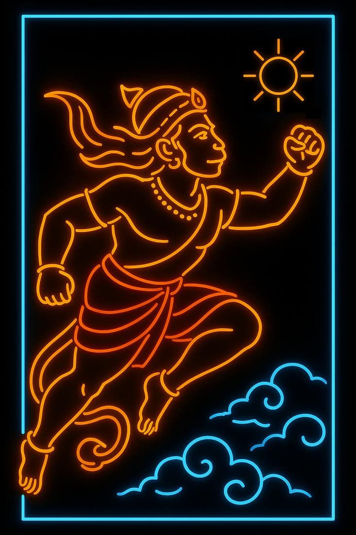 Scene 17 — Hanuman's Leap